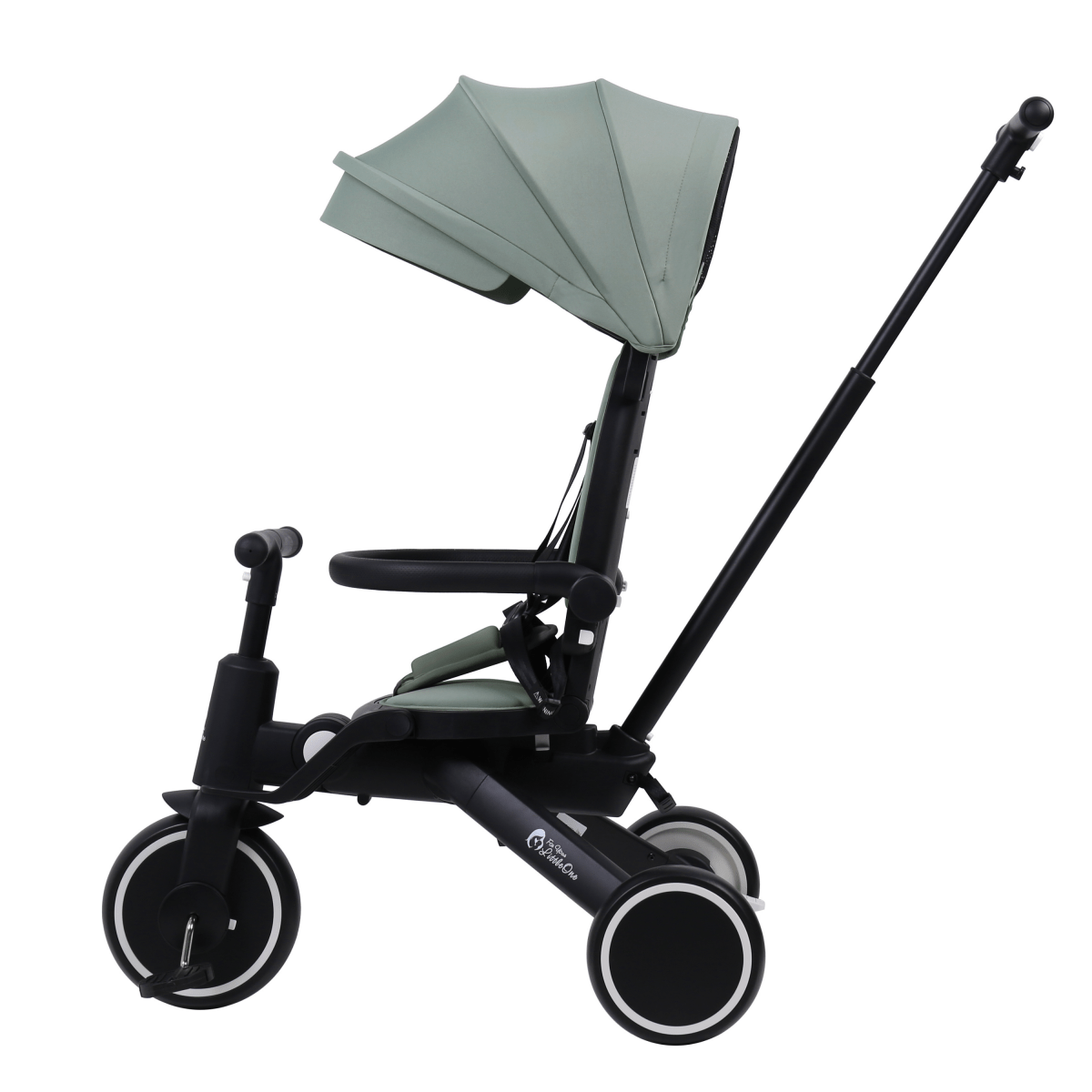 For Your Little One Xplor Ultimate 6 in 1 Foldable Trike - Green (10m-5y)