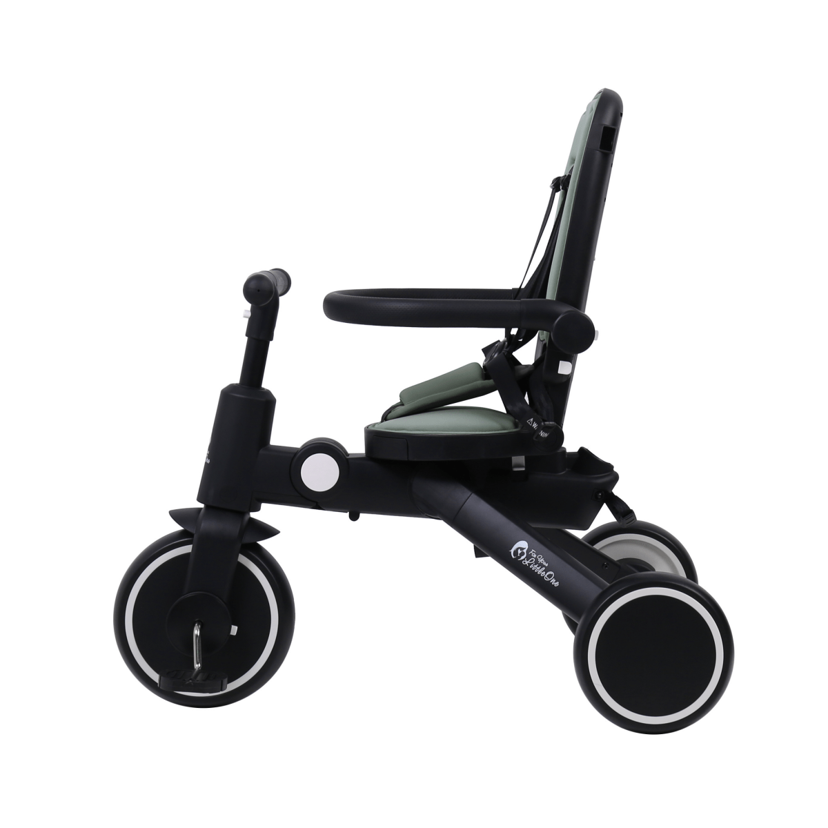 For Your Little One Xplor Ultimate 6 in 1 Foldable Trike - Green (10m-5y)
