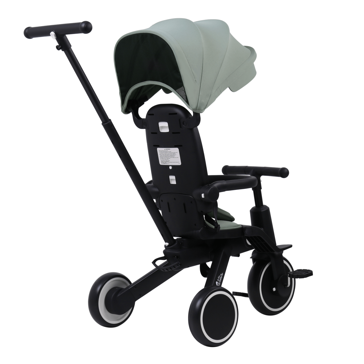 For Your Little One Xplor Ultimate 6 in 1 Foldable Trike - Green (10m-5y)