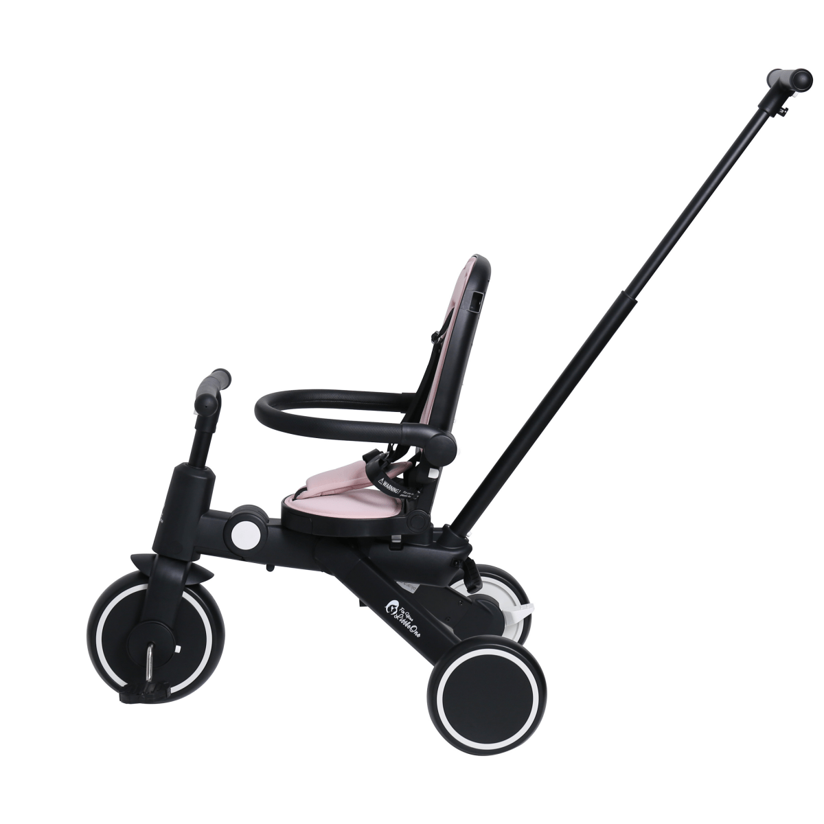 Foryourlittleone Xplor Plus 6 in 1 Foldable Trike - Pastel Pink (10m-5y)