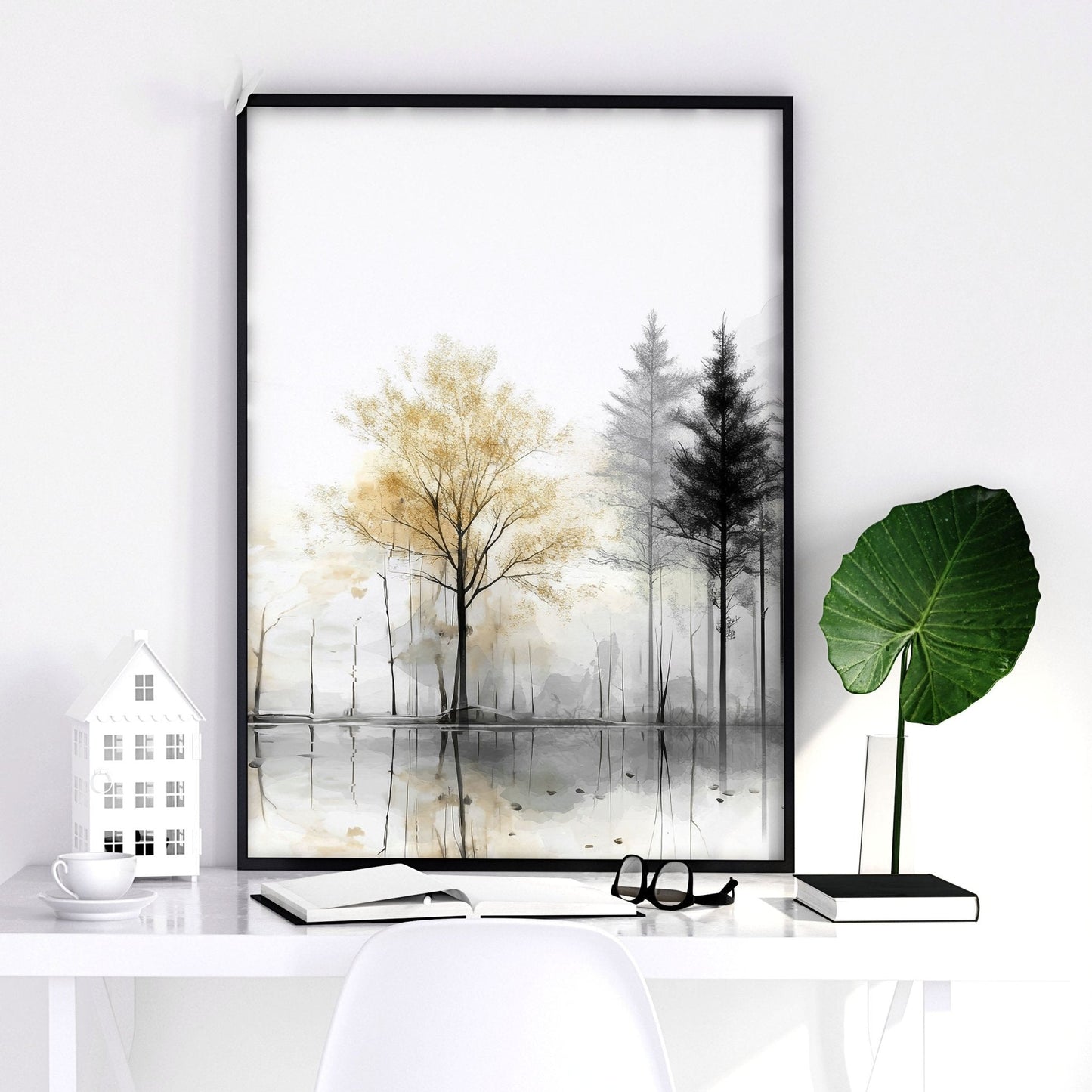Set of 3 Asian Inspired Wall Art Prints