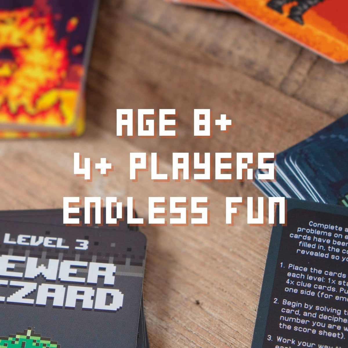 Game Over Controller Escape Room game for ages 8+ and 4 or more players
