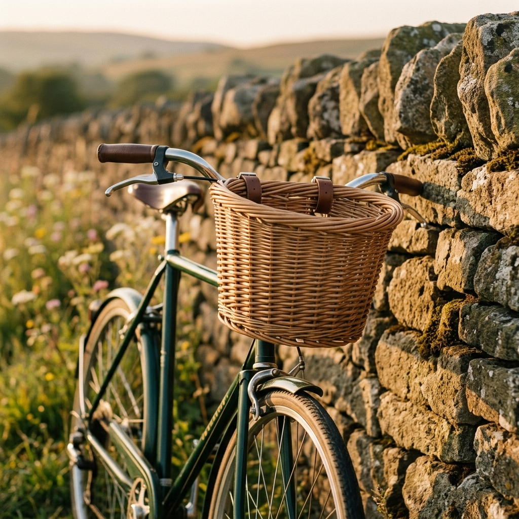 Heritage Oval Bike Basket