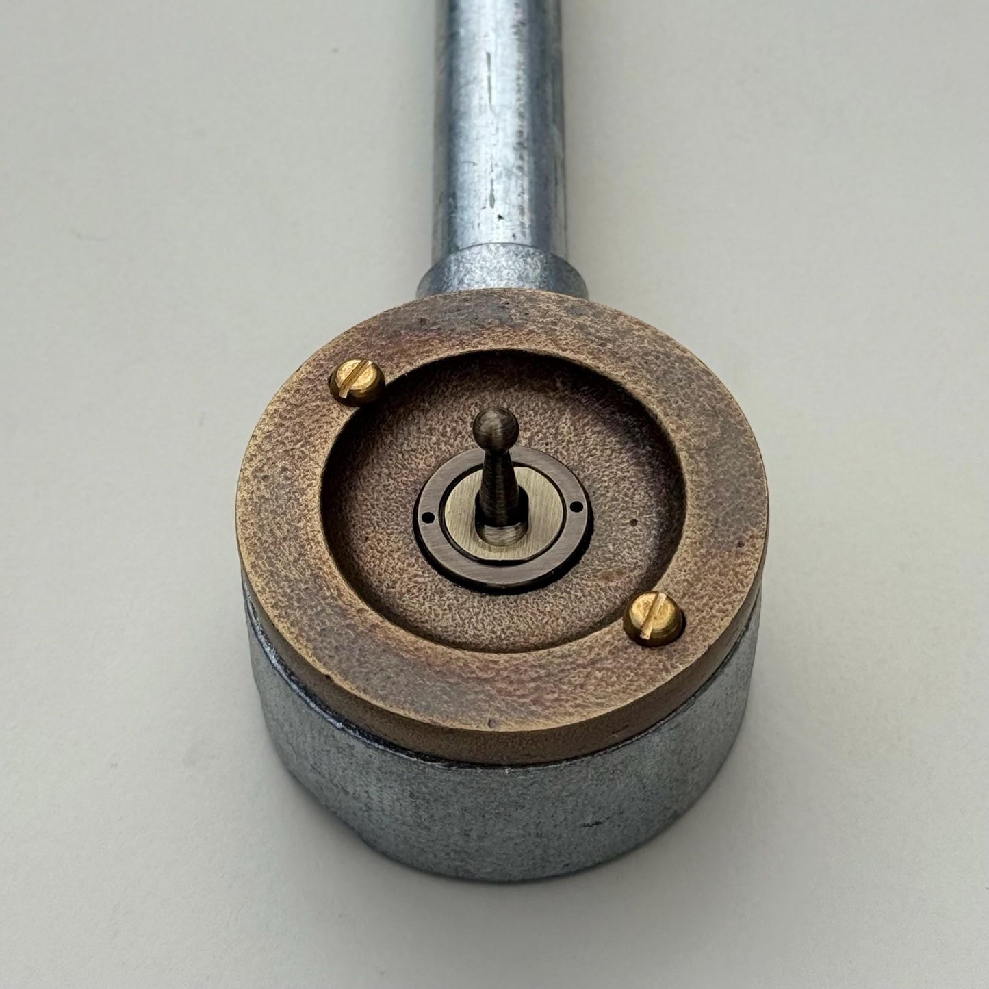 Single Gang Bronze Conduit Metal Light Switch Industrial by Vintage-Electrical