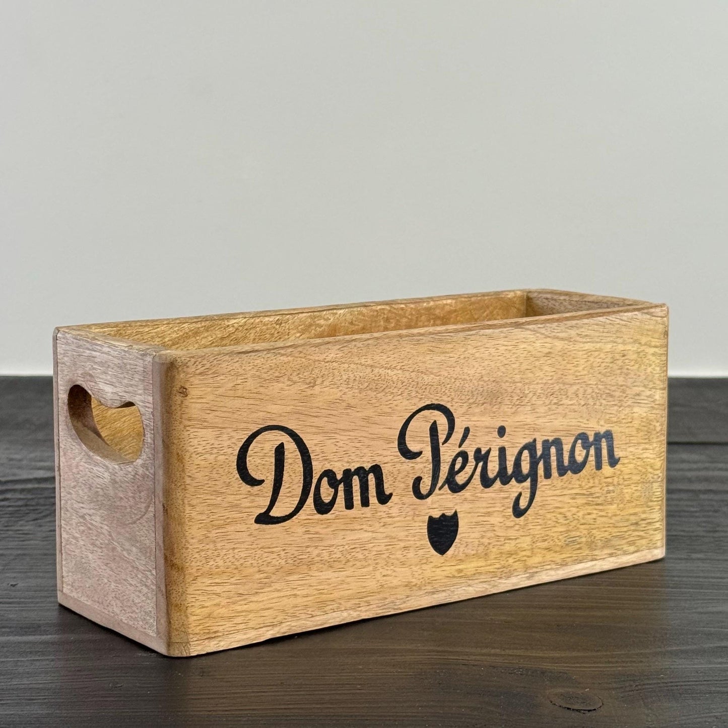 Dom Perignon Storage Wooden Champagne Crates Natural Finish by Vintage-Electrical