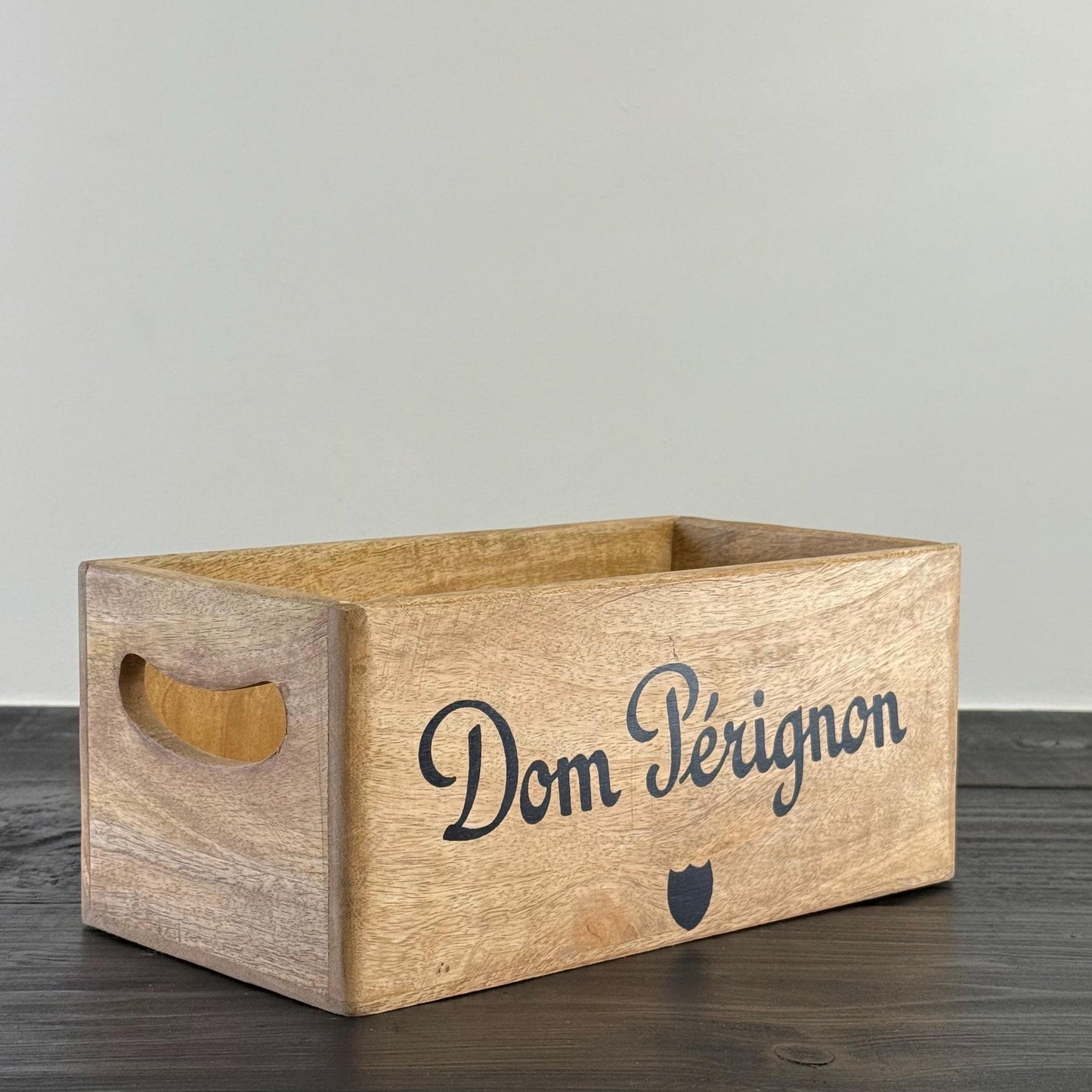 Dom Perignon Storage Wooden Champagne Crates Natural Finish by Vintage-Electrical