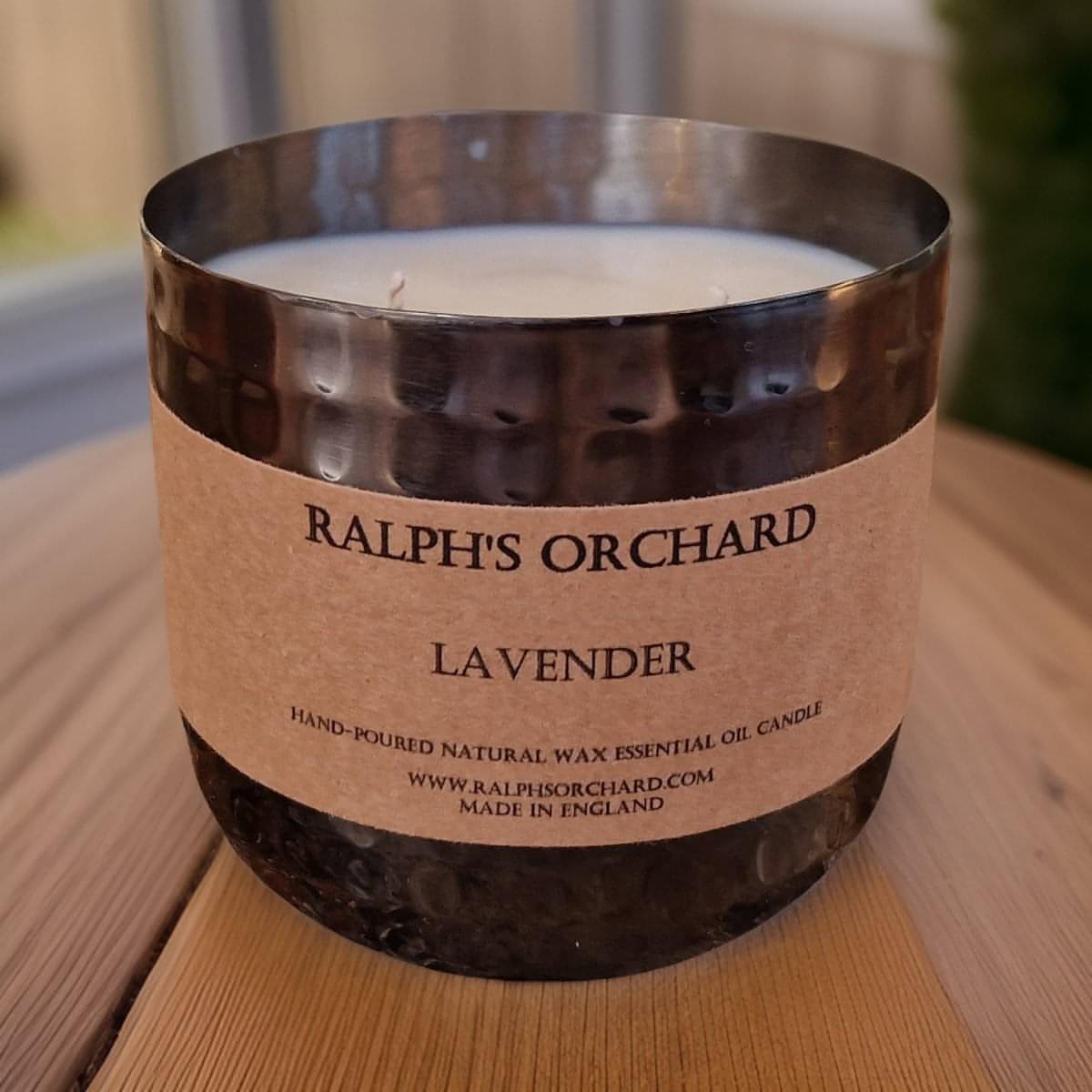 Ralph's Orchard Lavender Essential Oil Candle