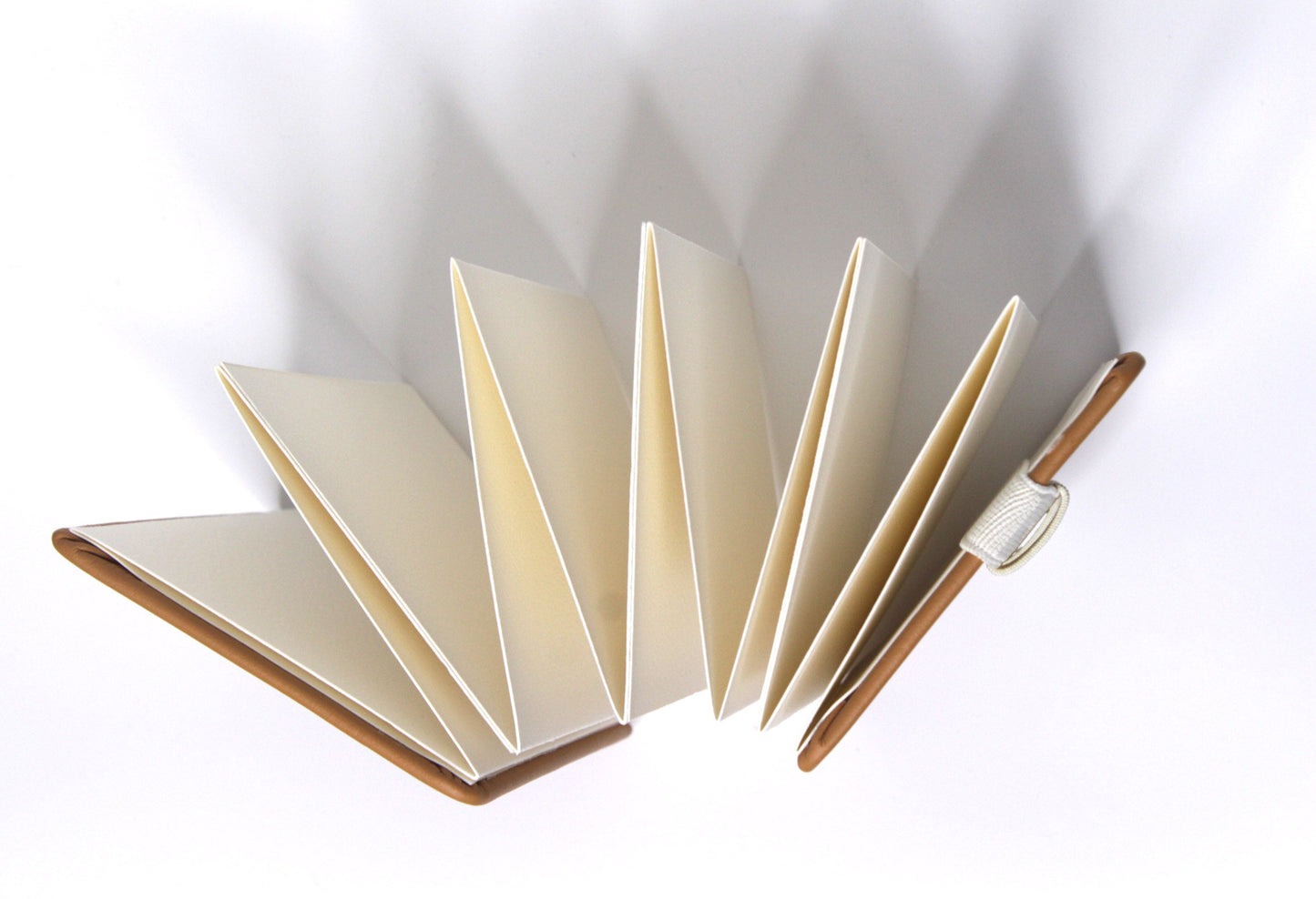 JustGoSketching Concertina Watercolour Sketchbook – A6 Faux Leather Hardback + 300gsm Saunders Waterford Paper