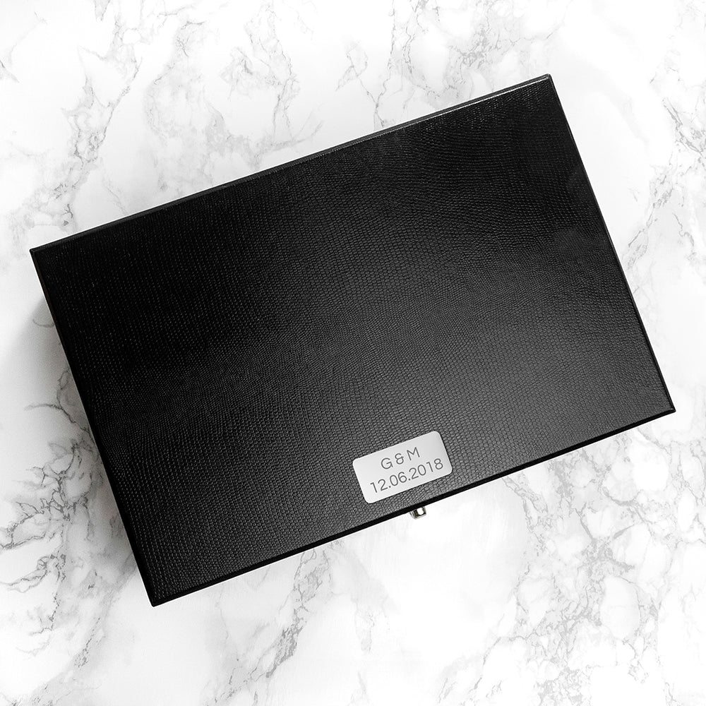 Treat Republic Personalised Watch and Cufflinks Box