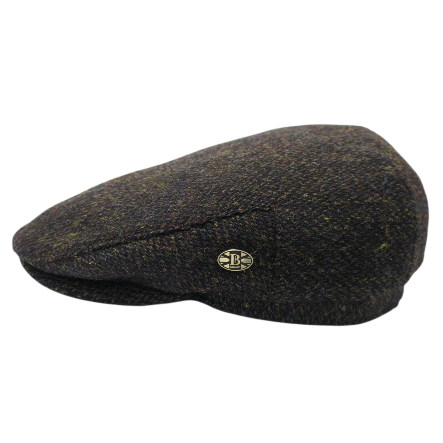 Harris Tweed Wool Flat Cap by Bullantic