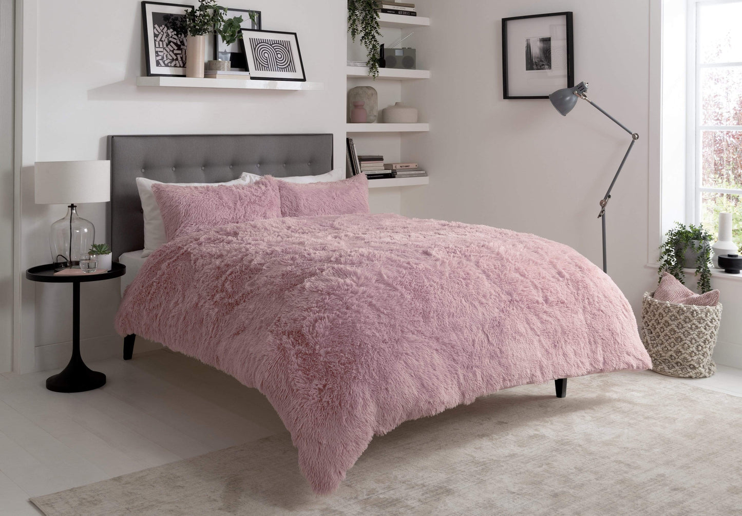 Snuggle & Cuddle Faux Fur Duvet Set for Winter Comfort Extra Soft Long Pile Bedding by OLIVIA ROCCO