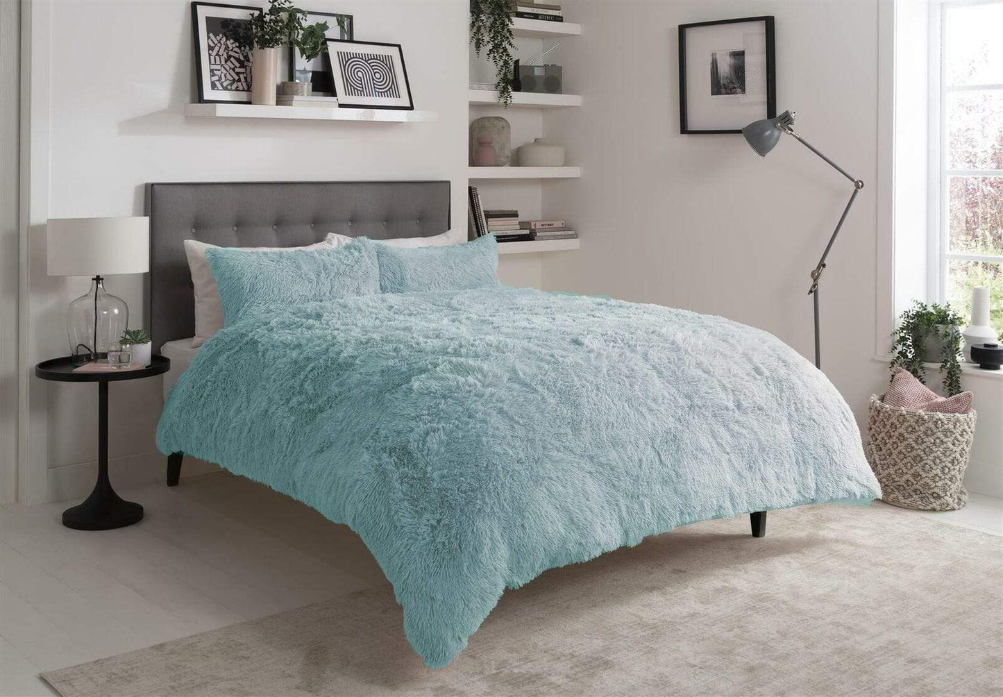 Snuggle & Cuddle Faux Fur Duvet Set for Winter Comfort Extra Soft Long Pile Bedding by OLIVIA ROCCO