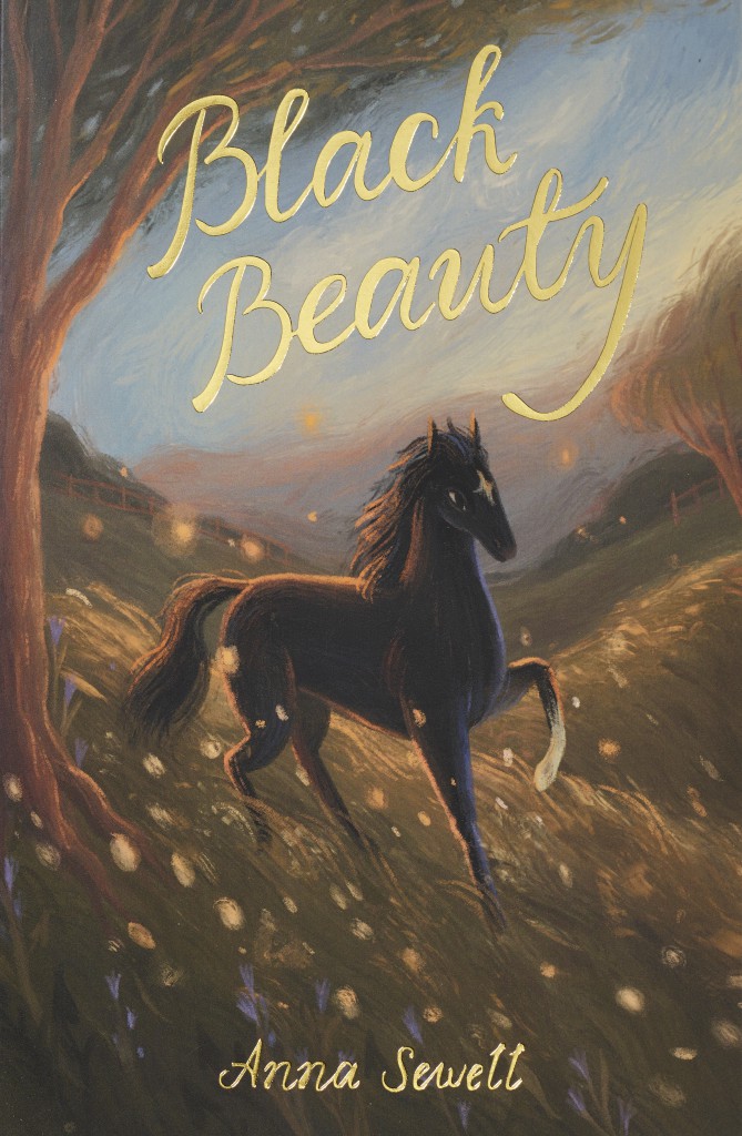 Black Beauty illustrated book cover from The Ultimate Children's Collection by Wordsworth Editions