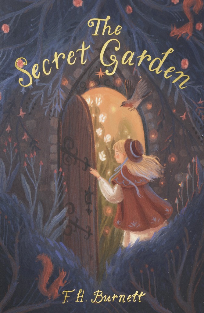 The Secret Garden illustrated book cover from The Ultimate Children's Collection by Wordsworth Editions