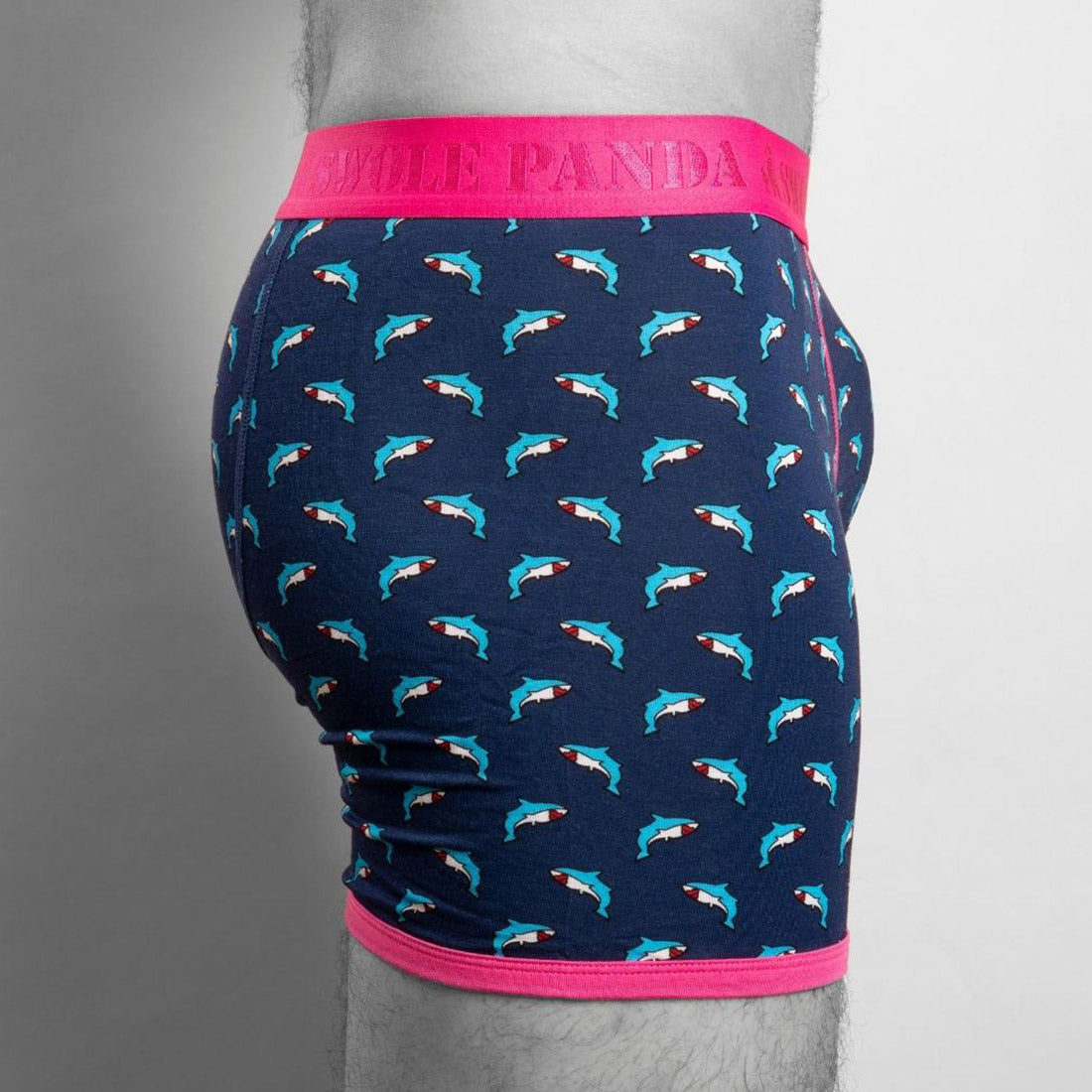 Bamboo Boxers - Sharks by Swole Panda