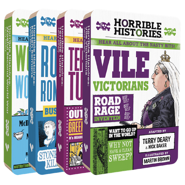 Horrible Histories Audiobook Bundle for Voxblock Audiobook Player