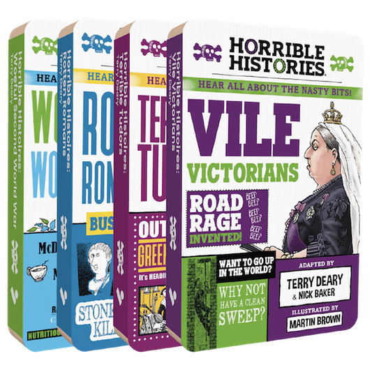 Horrible Histories Audiobook Bundle for Voxblock Audiobook Player