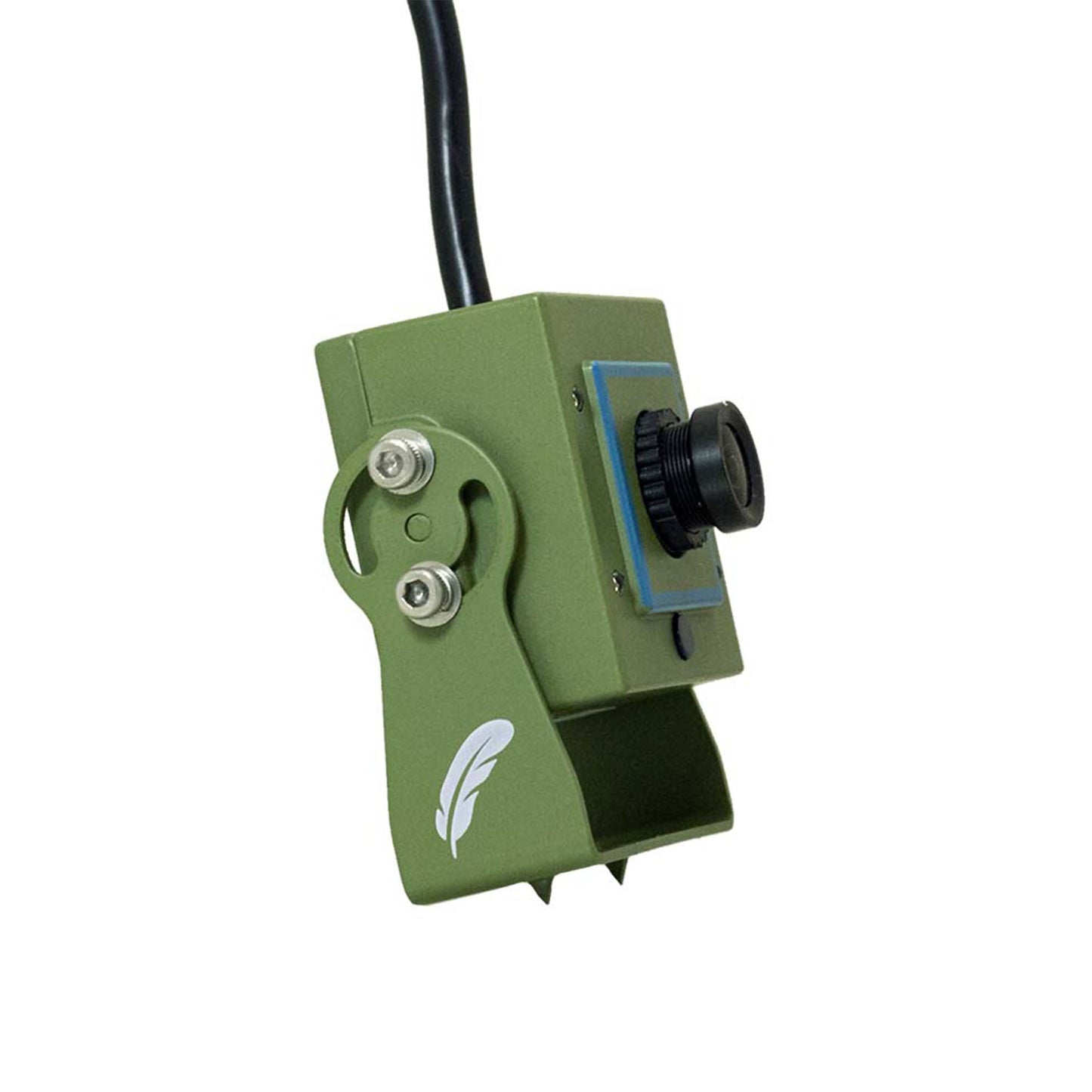 Green Feathers Cable Connection Hedgehog TV Camera Pack